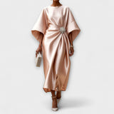 Sukienka maxi Aurora Luxe Shimmer Satin