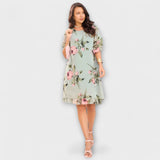 Aurora - Elegancka Sukienka z Szyfonu