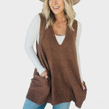 Filipa - Wygodny pleciony kamizelka