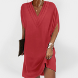 Elegancka Sukienka z Łaskawą Linią