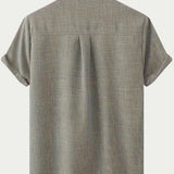 Koszula Męska Krótki Rękaw