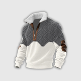 Etienne – Fleece golf z zamkiem i wysokim kołnierzem