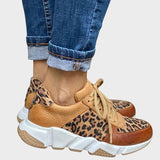 Lea – Wygodne Lwa Leopardowe Buty Sportowe