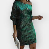 Sukienka wieczorowa z cekinami