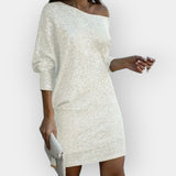 Sukienka wieczorowa z cekinami