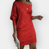 Sukienka wieczorowa z cekinami