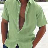 Koszula z krótkim rękawem dla mężczyzn