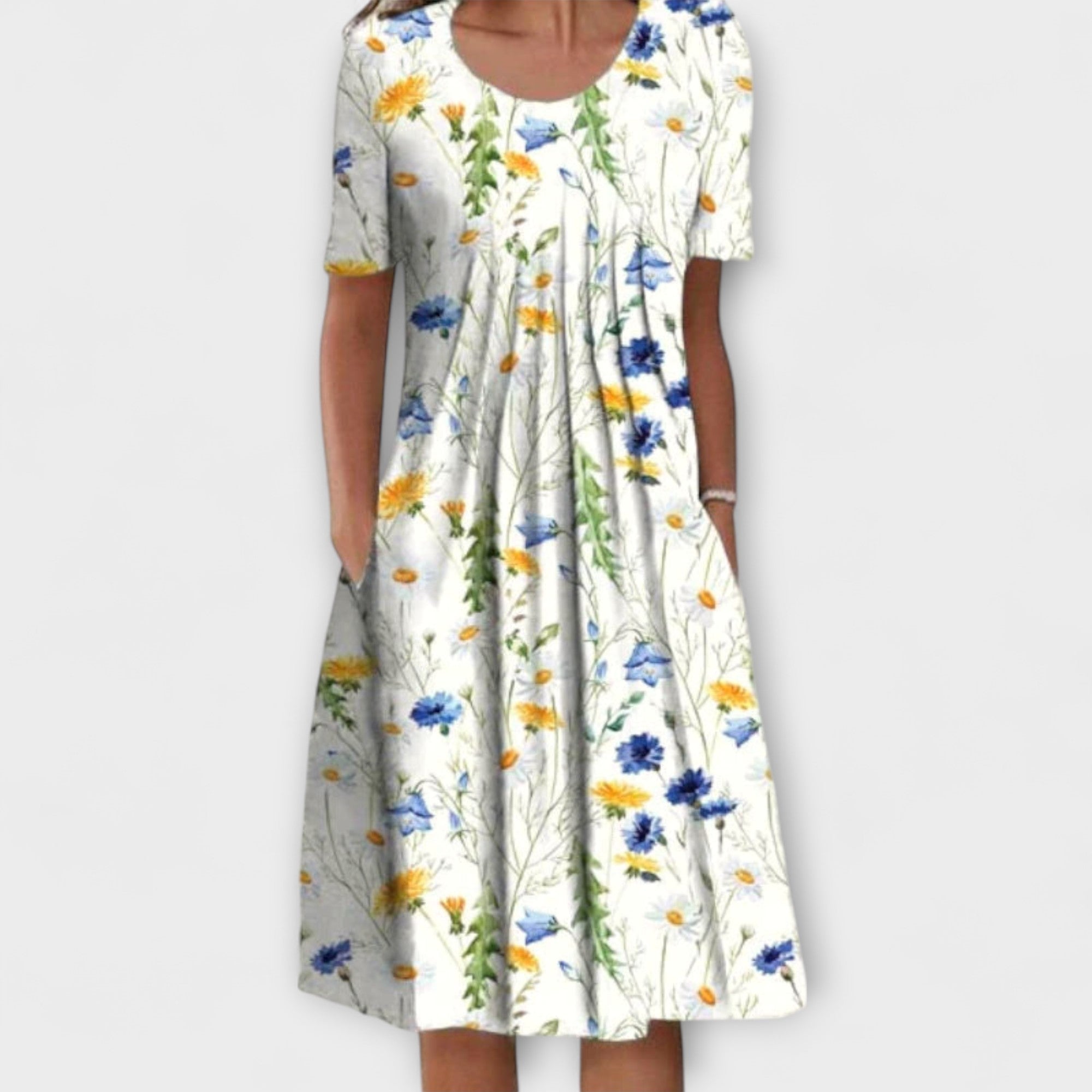 Emeli – Stylowa Sukienka z Kontrolą Brzucha