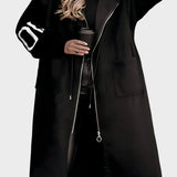 Talia – Luksusowy płaszcz z kapturem