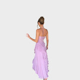 Marina - Rękawowa Sukienka Maksi