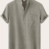 Koszula Męska Krótki Rękaw