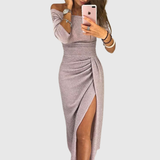 Eirian | Sukienka galowa z odkrytymi ramionami