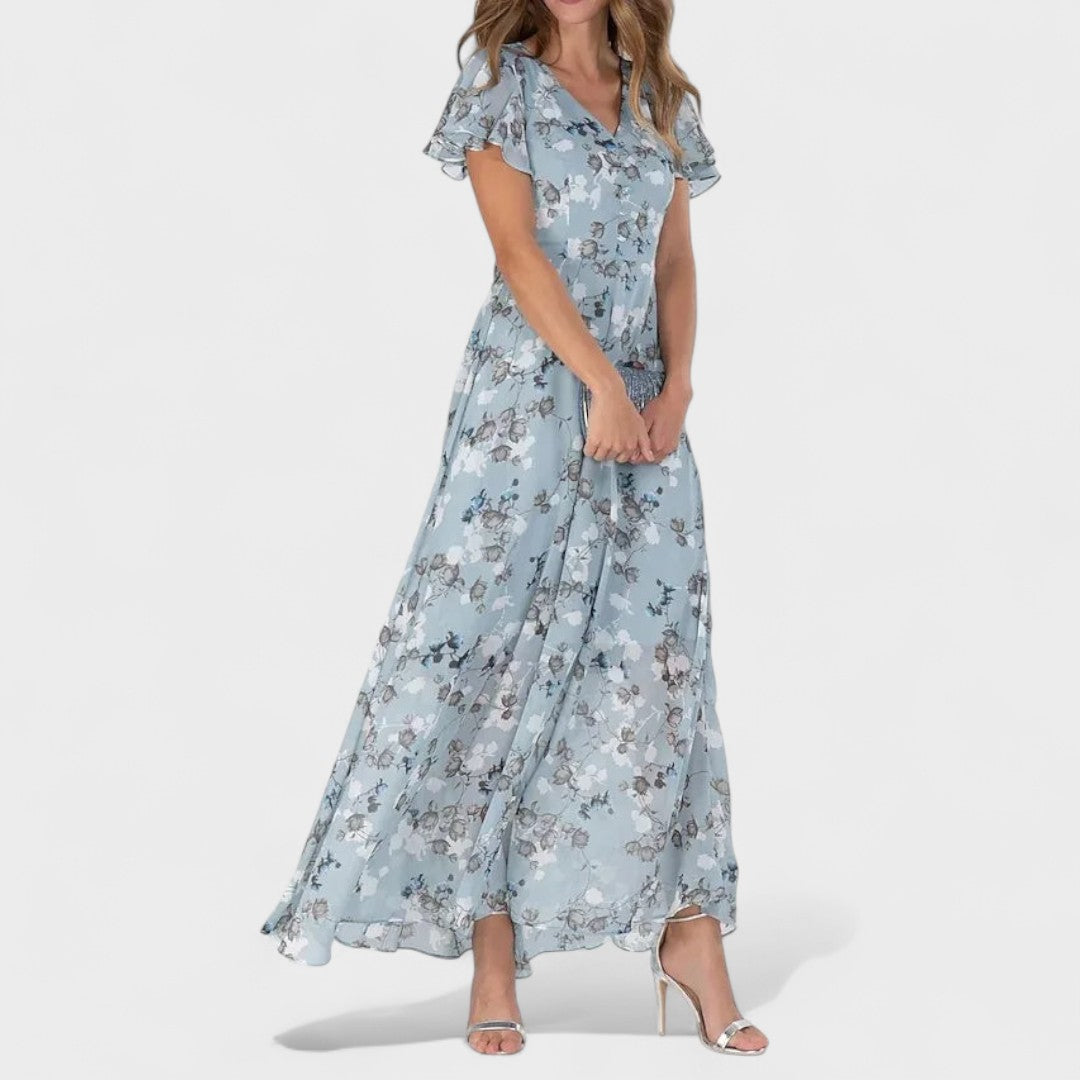 Mila - Luksusowa długa sukienka o eleganckim kroju