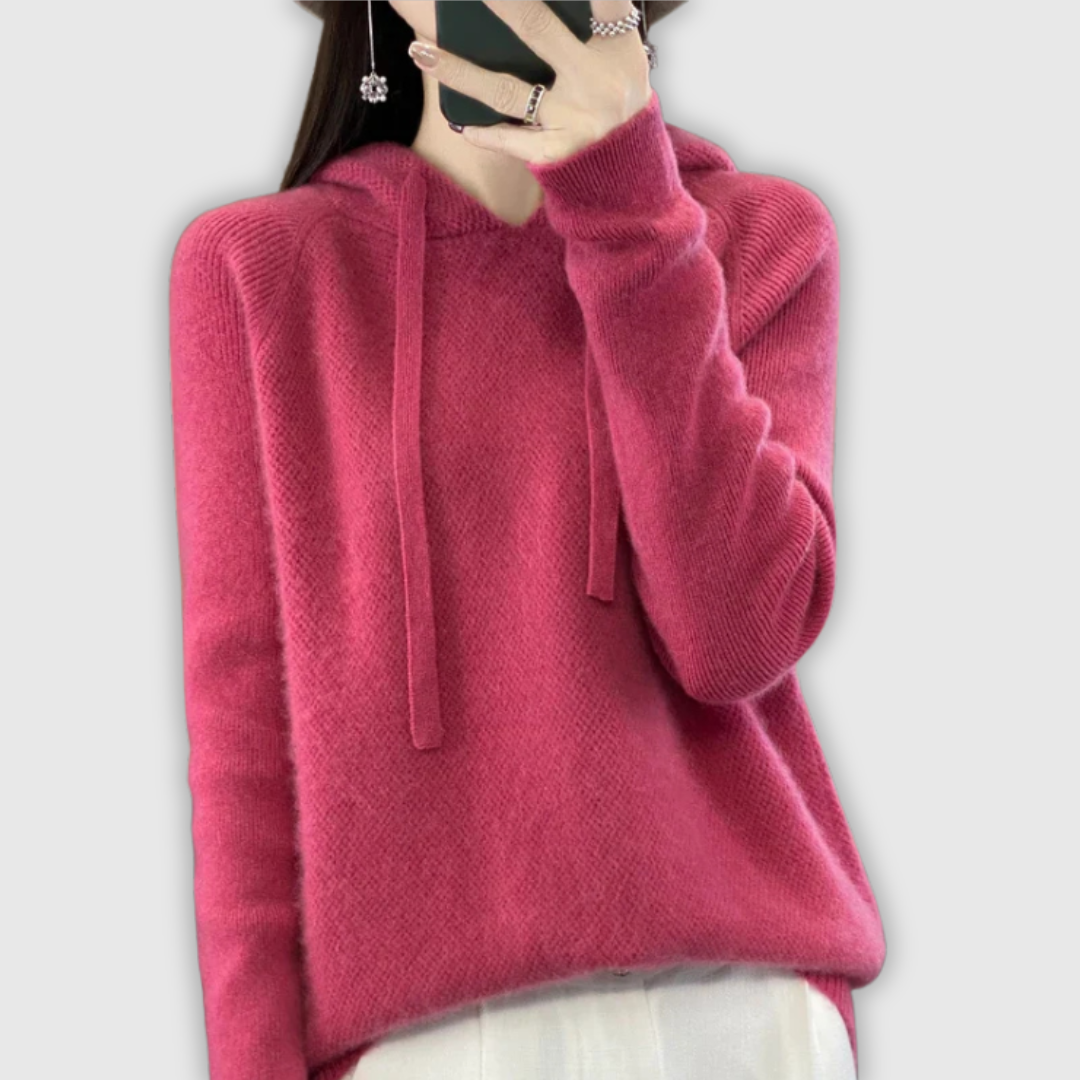 Hanna – Miękki zimowy sweter z wełny merino