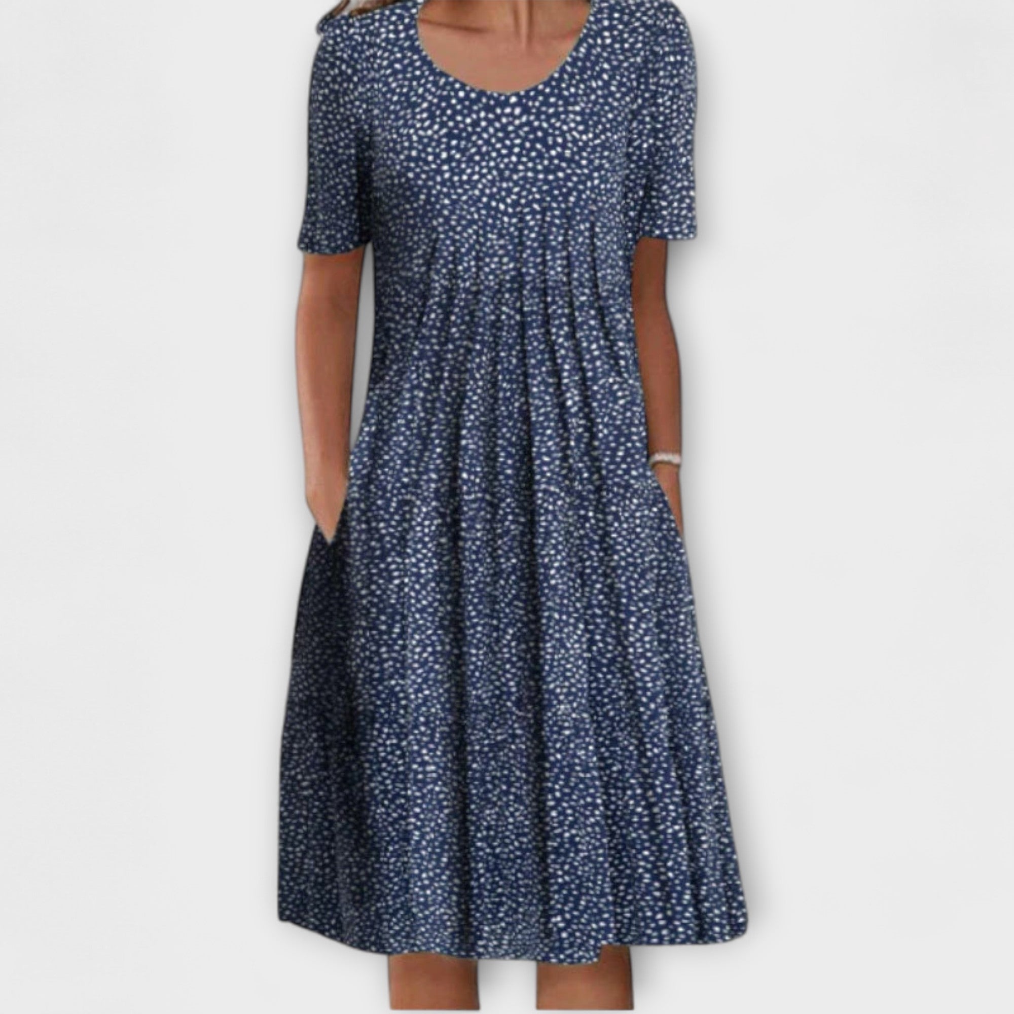 Emeli – Stylowa Sukienka z Kontrolą Brzucha