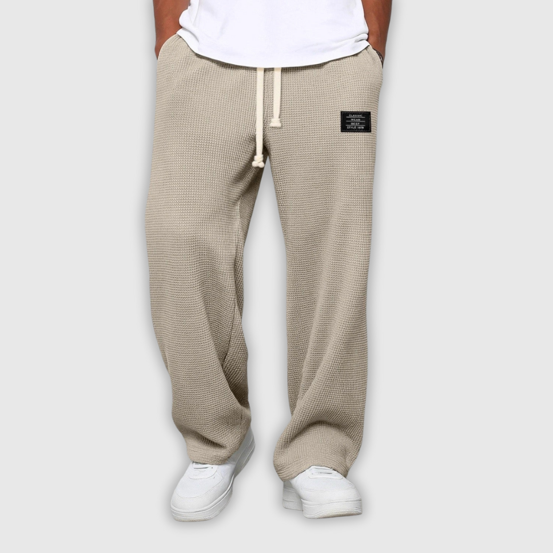 Gerard – Szerokie spodnie z regulowanym pasem