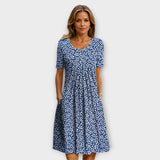 Kandis - Stylowa sukienka z kontrolą brzucha