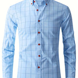 Koszula męska z guzikami