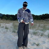 Unisexowy sweter w nowoczesnym stylu