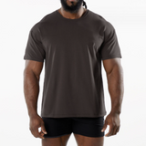 Męska koszulka T-shirt z okrągłym dekoltem