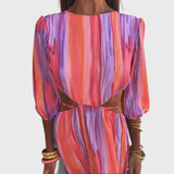 Sara - Elegancka sukienka z wycięciami