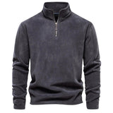 1/4-Zip-Pullover dla mężczyzn