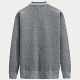 Męski kardigan z dekoltem w serek