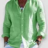 Luźna męska koszula na co dzień