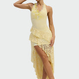 Fioletowa Mini Sukienka