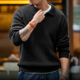 Sweter polo dla mężczyzn