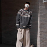 Vintage Rundhalspullover für Herren