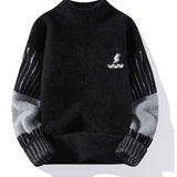 Miękki sweter z półgolfem dla mężczyzn