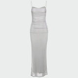 Auri | Długa sukienka z tiulu