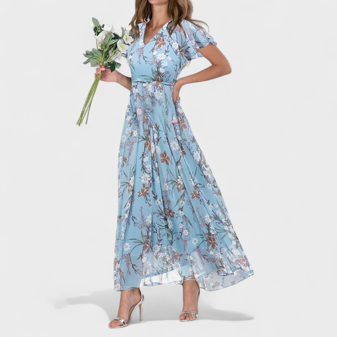 Mila - Luksusowa długa sukienka o eleganckim kroju