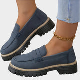 Mokasyny z Grubą Podeszwą