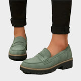 Mokasyny z Grubą Podeszwą