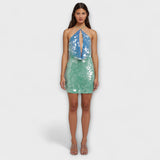 Aurora - Mini sukienka z cekinów