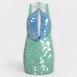 Aurora - Mini sukienka z cekinów