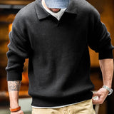 Sweter polo dla mężczyzn