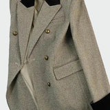 Marynarka z Dwustronnym Zapięciem