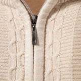 Wąsko krojony sweter męski