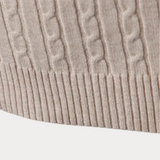 Sweter z warkoczem dla mężczyzn