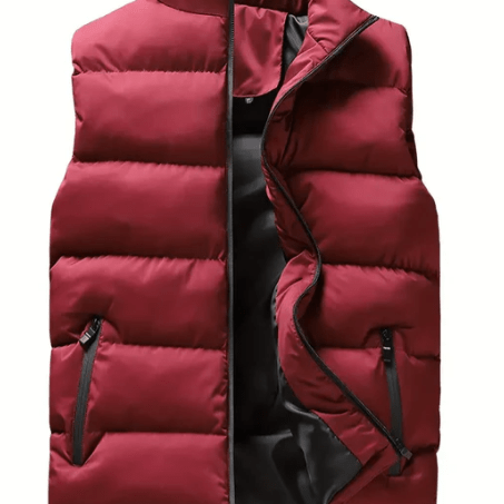 Lekka ocieplana kamizelka męska