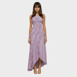 Marina - Rękawowa Sukienka Maksi