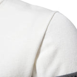 Sweter z golfem i pół zamkiem dla mężczyzn