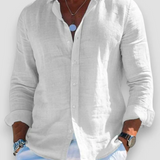 Luźna męska koszula na co dzień