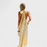 Martina - Sukienka z satynową wstążką