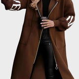 Talia – Luksusowy płaszcz z kapturem