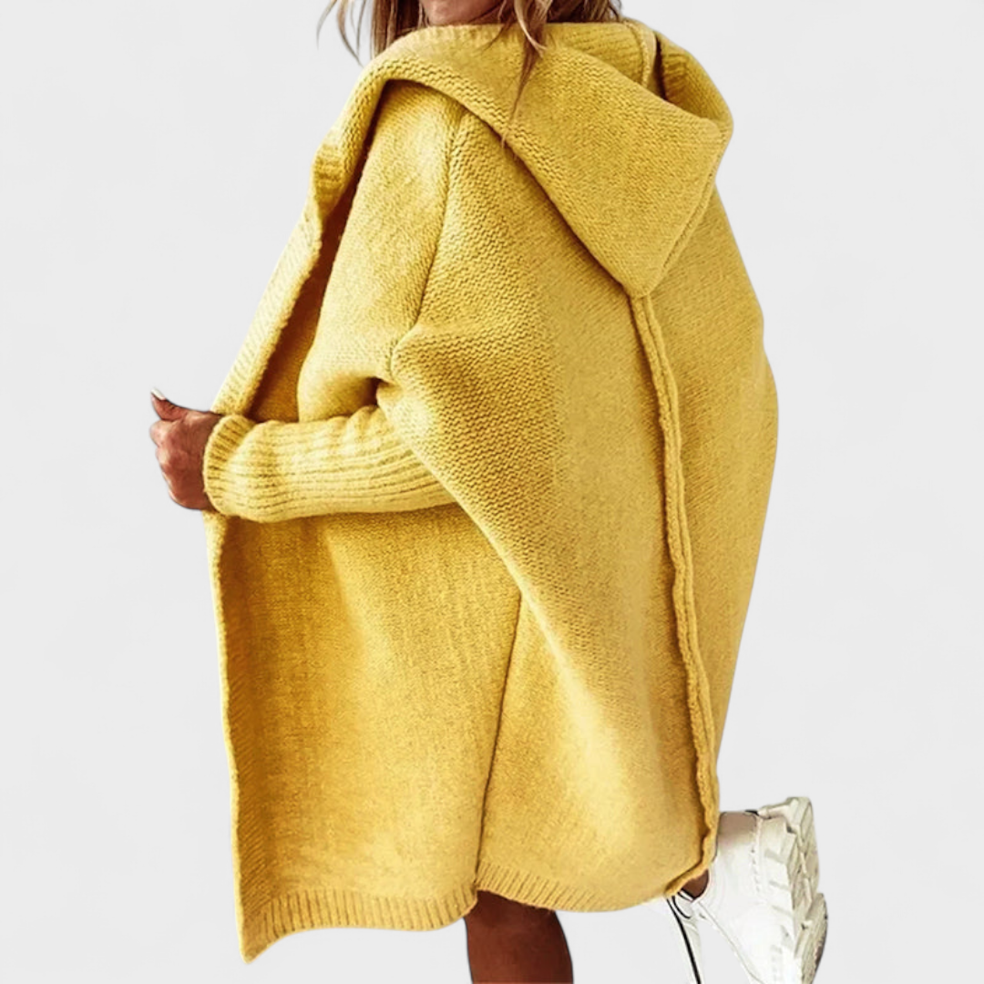 Kurtka - Pleciony płaszcz