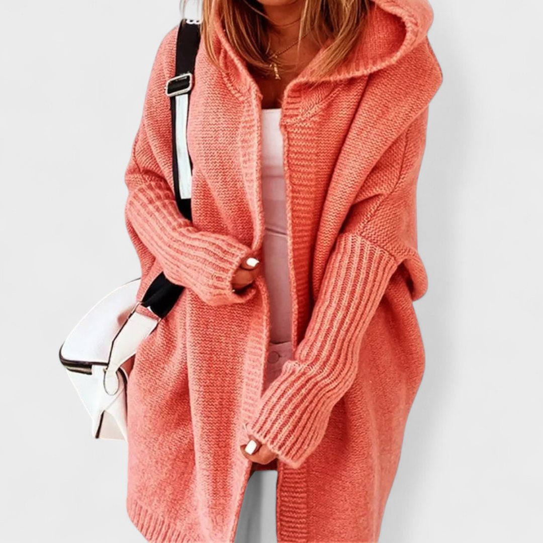 Kurtka - Pleciony płaszcz